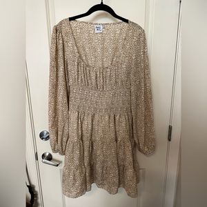 Princess Polly Long Sleeve Babydoll Dress